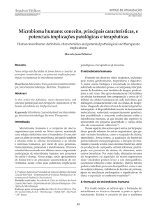 Microbioma humano: conceito, principais características, e