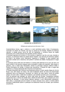 Parque do Lago Paço Municipal CIDADE DE