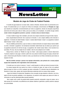 NewsLetter - Fundação Pauleta
