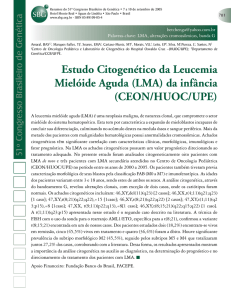 Estudo Citogenético da Leucemia Mielóide Aguda (LMA) da