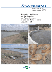 Questões Ambientais da Carcinicultura de Águas Interiores: o caso