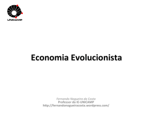Economia Evolucionista - Fernando Nogueira da Costa
