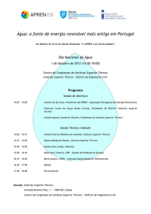 Água: a fonte de energia renovável mais antiga em Portugal