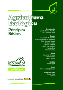 Cartilha Agricultura Ecologica