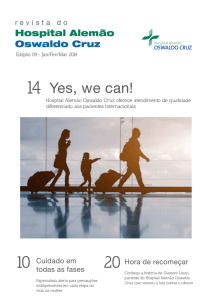 Yes, we can! - Hospital Alemão Oswaldo Cruz
