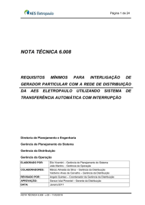 NT 6.008 - AES Eletropaulo