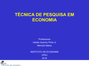 TEPE parte 2.2 - Instituto de Economia