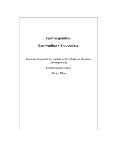 Farmanguinhos Lamivudina + Zidovudina
