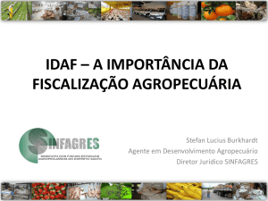 idaf – a importância da fiscalização agropecuária - CREA-ES