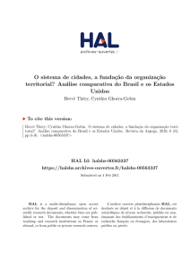 Análise comparativa do Brasil e os Estados Unidos - Hal-SHS