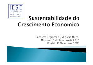 Sustenatibilidade Economica IESE