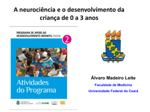 A neurociência e o desenvolvimento da criança de 0 a 3 anos