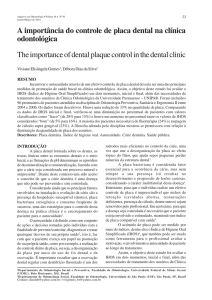 A importância do controle de placa dental na clínica