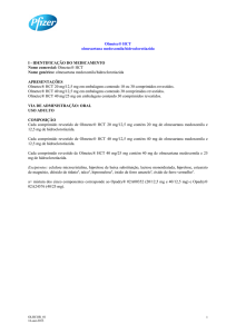 Olmetec® HCT olmesartana medoxomila/hidroclorotiazida I