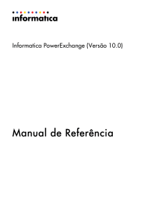Manual de Referência - Informatica Knowledge Base