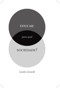 EDUCAR: sociedade?