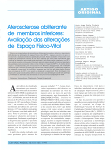 Aterosclerose obliterante de membros inferiores: Avaliagao das