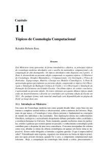 Tópicos de Cosmologia Computacional - LAC