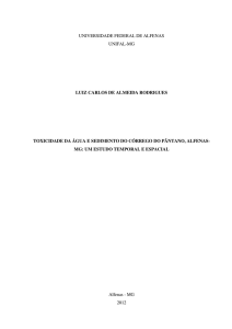 Dissertação de Luiz Carlos de Almeida Rodrigues - Unifal-MG