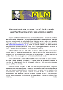 Movimento cria site para que Landell de Moura seja reconhecido
