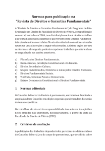 RDGF - n 15-2 - 12 Normas.indd - Revista de Direitos e Garantias
