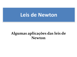 Aplicações das Leis de Newton