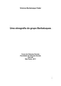 Uma etnografia do grupo Barbatuques