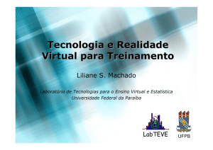 Tecnologia e Realidade Virtual para Treinamento