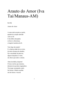 Arauto do Amor (Iva Tai/Manaus-AM)