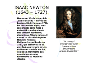 UT-03 - 1a. Lei de Newton