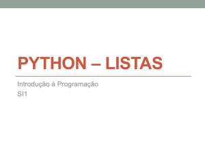 07 Python - Listas