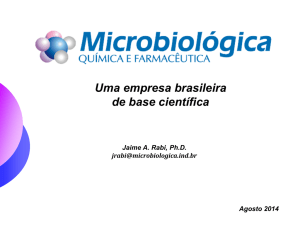 Uma empresa brasileira de base científica