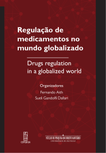Regulação de medicamentos no mundo globalizado - napdisa