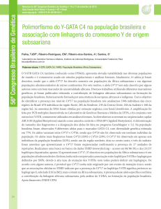 Polimorfismo do Y-GATA C4 na população brasileira e associação