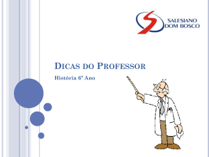 Dicas - Professor Thiago