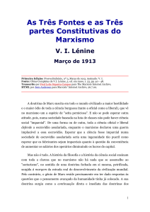 As Três Fontes e as Três partes Constitutivas do - CST-PSOL