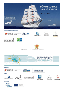 Institutional Support to Sea Forum 2015