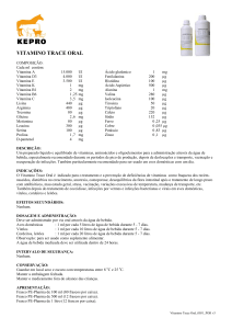 vitamino trace oral