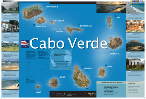 Mapa de Cabo Verde - EMBAIXADA DE CABO VERDE NO BRASIL