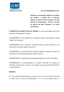 Decreto n°39.748 de 04/02/2015