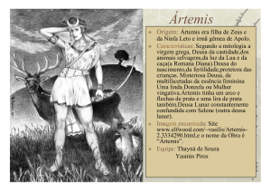 Mitologia Grega - Ártemis [Modo de