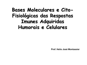 Bases moleculares e citofisiológicas das respostas