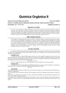 Química Orgânica II