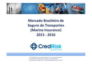 Mercado Brasileiro de Seguro de Transportes (Marine Insurance