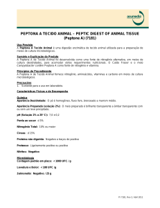 Peptona A Tecido Animal, Product Information, Portuguese
