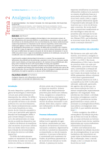 Analgesia no desporto - Revista de Medicina Desportiva