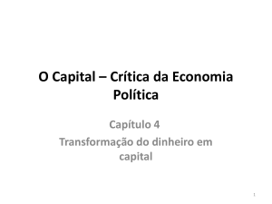 O Capital – Crítica da Economia Política
