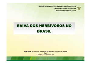 raiva dos herbívoros no brasil
