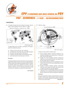 FGV – economia – 1a Fase – 05/dezembro/2010