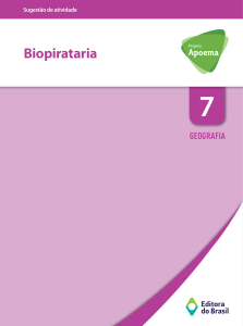 Biopirataria - Editora do Brasil